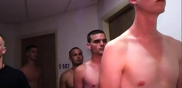  White hairy military men gay xxx Training the New Recruits